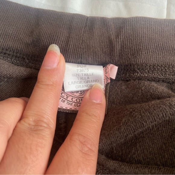 Vintage Brown Juicy Couture Flared Sweatpants - Picture 5 of 6